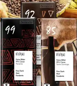 Edeka Vivani Bio Feine Bitterschokolade Angebot