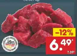 Netto Marken-Discount Gut Ponholz Gulasch vom Rind Angebot