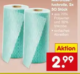 Netto Marken-Discount Mikrofasertuchrolle Angebot