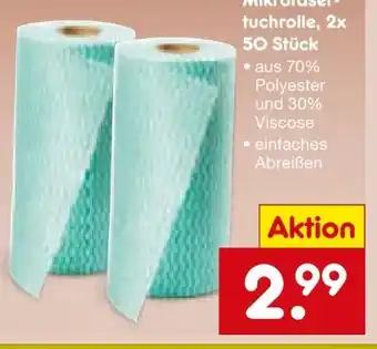 Netto Marken-Discount Mikrofasertuchrolle Angebot