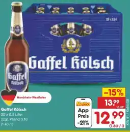 Netto Marken-Discount Privatbrauerei Gaffel Kölsch Angebot