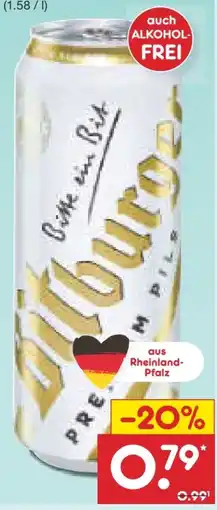 Netto Marken-Discount Bitburger Bier Angebot