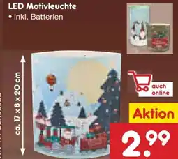Netto Marken-Discount Dekor LED Motivleuchte Angebot
