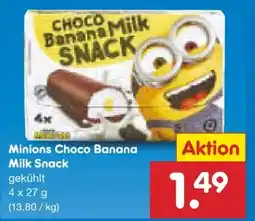 Netto Marken-Discount Minions Choco Banana Milk Snack Angebot