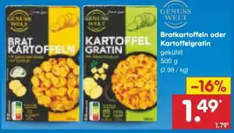 Netto Marken-Discount Genuss Welt Bratkartoffeln Angebot