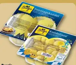 REWE Burgis Sonntagsknödel Angebot