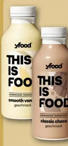 REWE YFood Trinkmahlzeit Angebot