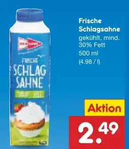 Netto Marken-Discount Hansano Schlagsahne Angebot