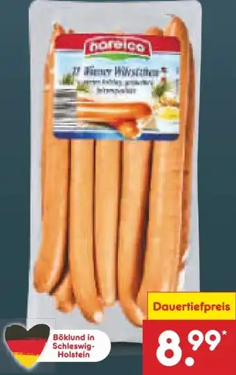 Netto Marken-Discount Hareico Wiener Würstchen Angebot