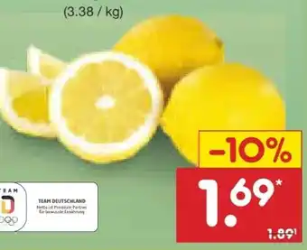 Netto Marken-Discount BioBio Bio-Zitronen Angebot