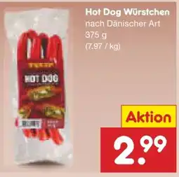 Netto Marken-Discount Tulip Hot Dog Würstchen Angebot
