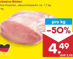 Netto Marken-Discount Schweine-Rücken Angebot