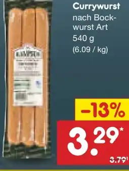 Netto Marken-Discount Kampsen Currywurst Angebot