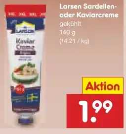 Netto Marken-Discount Larsen Kaviarcreme Angebot
