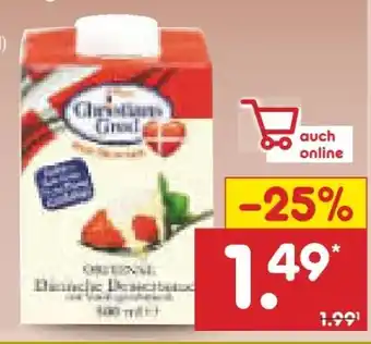 Netto Marken-Discount Christians Grød Original Dänische Dessertsauce Angebot