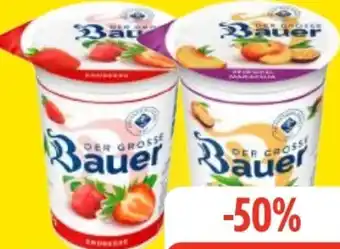 Edeka Frischemarkt Bauer Der Große Fruchtjoghurt Erdbeere Angebot