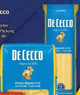 EDEKA Bandelt De Cecco Pasta Angebot