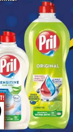 EDEKA Bandelt Pril Geschirrspülmittel Sensitive Aloe Vera Angebot