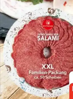 Edeka Wiltmann Feinschmecker Salami XXL Angebot