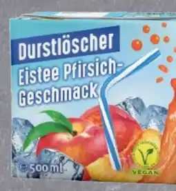 Edeka Durstlöscher Eistee Pfirsisch-Geschmack Vegan Angebot