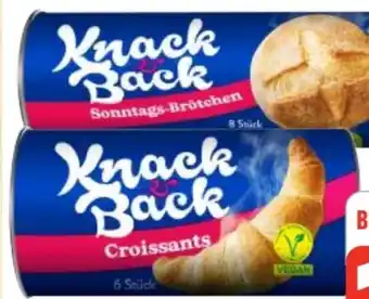 Edeka Knack & Back Sonntags-Brötchen Angebot