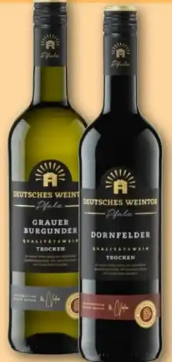 REWE Center Deutsches Weintor Dornfelder Angebot