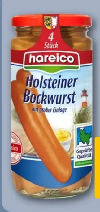 REWE Center Hareico Holsteiner Bockwurst Angebot