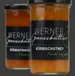 REWE Center Werner Genusskultur Fruchtaufstrich Kürbisfrische Angebot