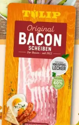 REWE Center Tulip Original Bacon Scheiben Angebot