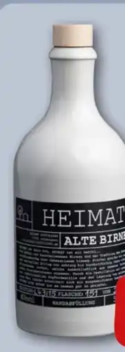 REWE Center Heimat Distillers Alte Birne Angebot