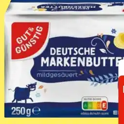 Edeka Gut & Günstig Deutsche Markenbutter Angebot