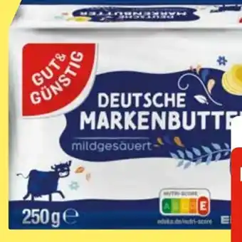 Edeka Gut & Günstig Deutsche Markenbutter Angebot