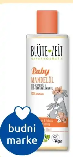Budni Blütezeit Naturkosmetik Baby Mandelöl Angebot