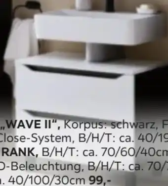 Mömax Waschbeckenunterschrank Wave II Angebot