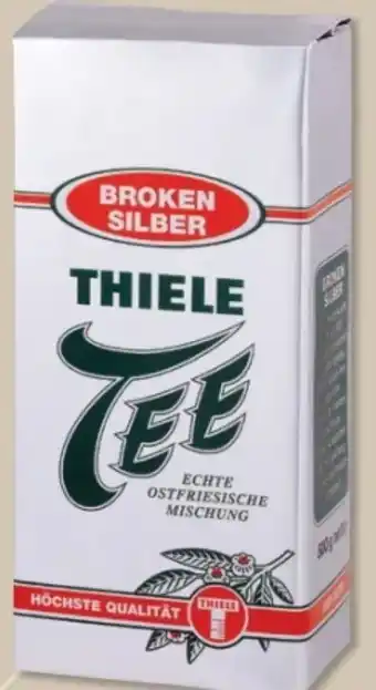 Budni Thiele Tee Broken Silber Angebot
