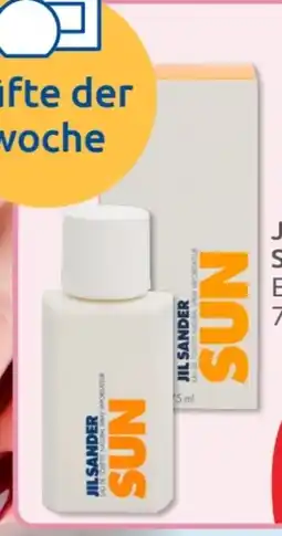 Budni Jil Sander Sun EdT Angebot