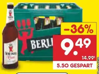 Netto Marken-Discount Berliner Kindl Pils Angebot