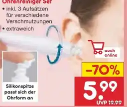 Netto Marken-Discount Vitalmaxx Ohrenreiniger Set Angebot