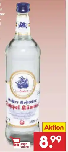 Netto Marken-Discount Original Lehment Rostocker Doppelkümmel Angebot