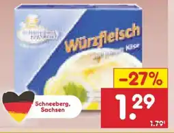 Netto Marken-Discount Schwarzbach Feinkost Würzfleisch Angebot