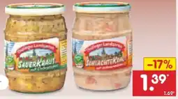 Netto Marken-Discount Thüringer Landgarten Schlachtekraut Angebot