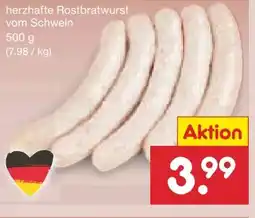 Netto Marken-Discount Rostbrat Würstchen Angebot