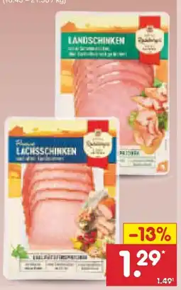 Netto Marken-Discount Radeberger Fleischwaren Lachsschinken Angebot