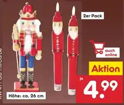 Netto Marken-Discount LED-Stabkerzen Angebot