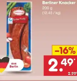 Netto Marken-Discount Lichtenberger Berliner Knacker Angebot