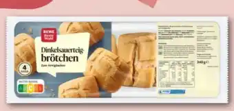 REWE Rewe Beste Wahl Dinkelsauerteigbrötchen Angebot