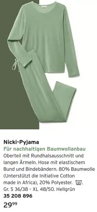 Tchibo Nicki-pyjama Angebot