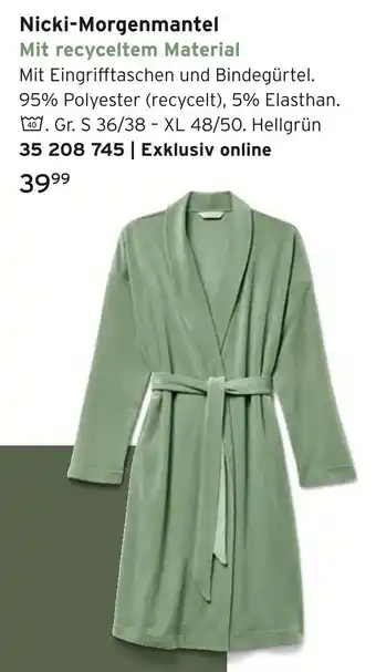 Tchibo Nicki-morgenmantel Angebot