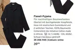 Tchibo Flanell-pyjama Angebot