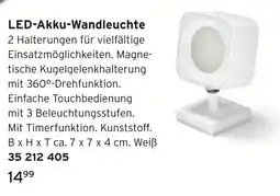 Tchibo Led-akku-wandleuchte Angebot